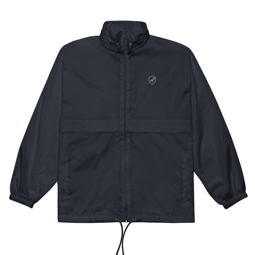 Gust Windbreaker in navy, front view