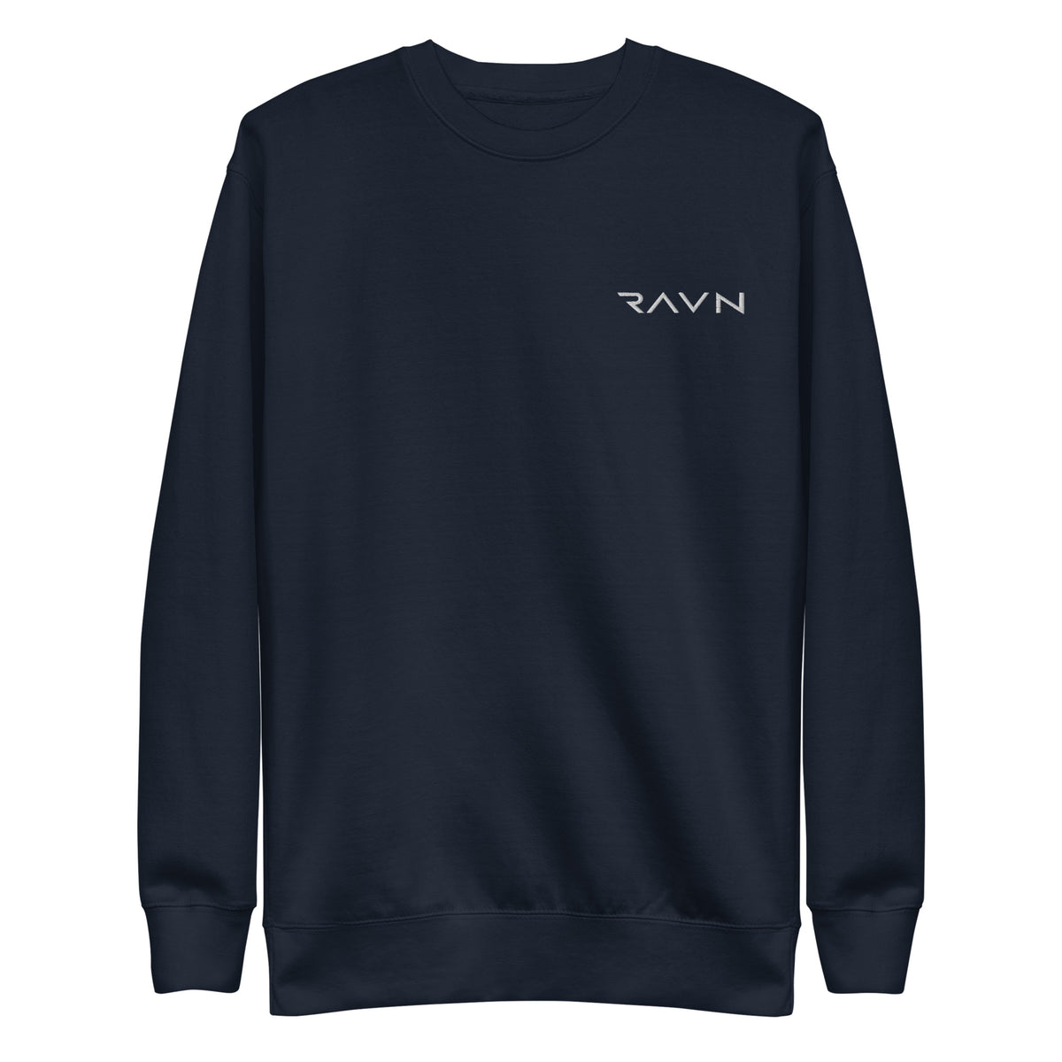 Beck Crewneck in navy, front view